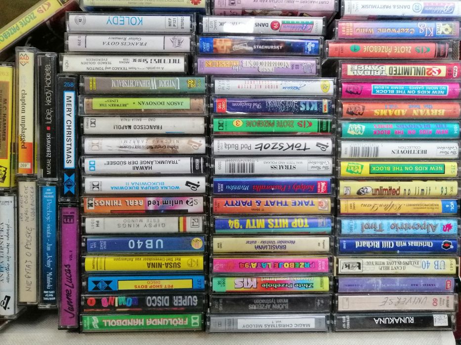 Kasety magnetofonowe cała kolekcja