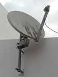 Antena parabólica rotativa. NOVO PREÇO.