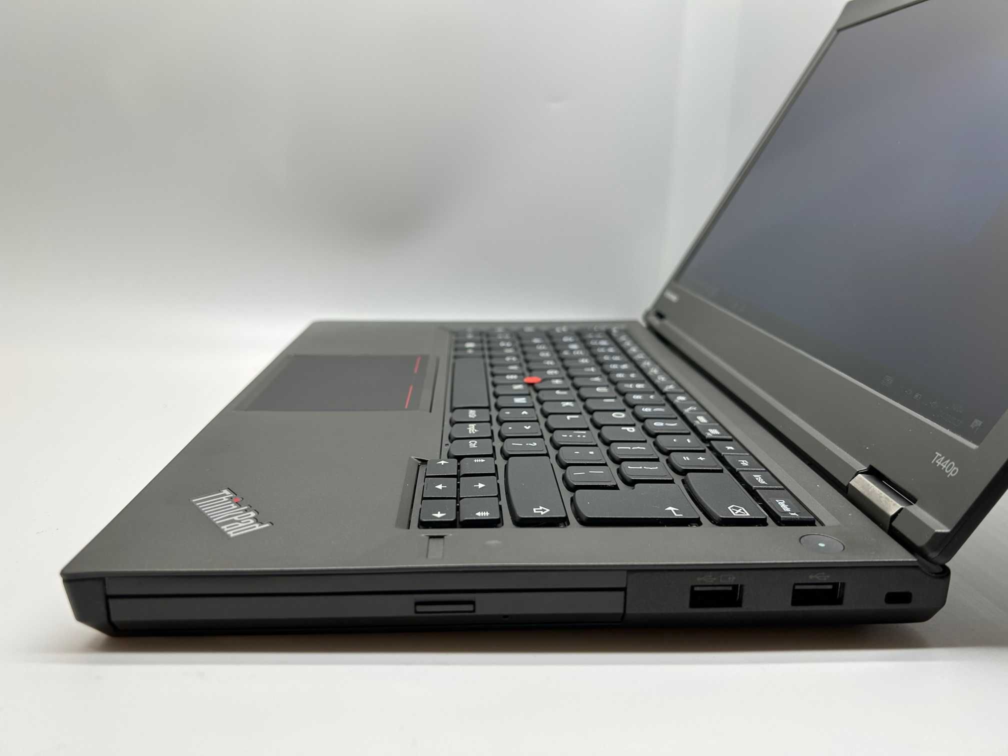 LAPTOP LENOVO T440p Intel i5-4300M 4GB 128GB SSD HD+ Kamera GW