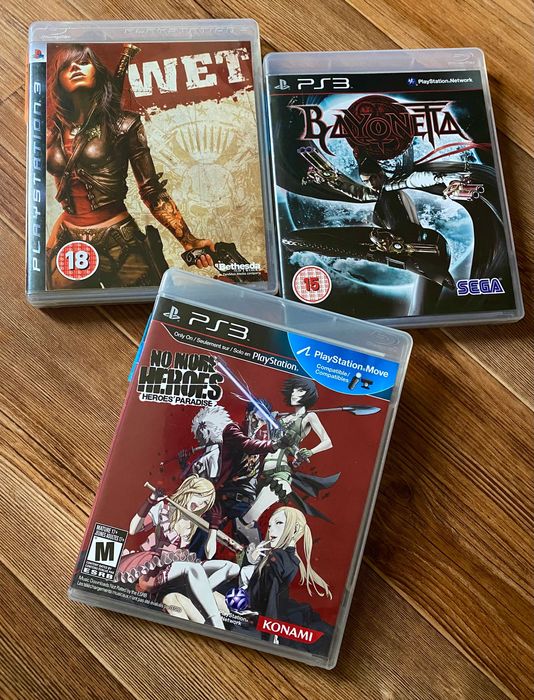 Sony PS3: Devil May Cry, Bayonetta, Wet, Killer is Dead, Asura’s Wrath