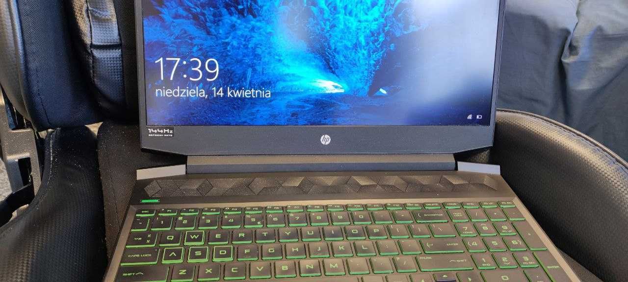 Laptop do gier 144 HZ HP Pavilion Gaming 15