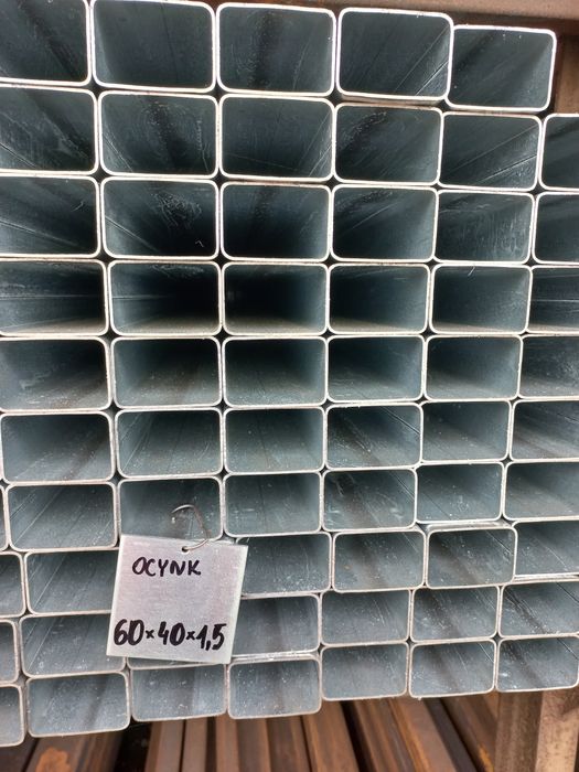 Kształtownik, profil rura, 60x40x1,5 ocynk 50x50x2, 60x60x3 40x40x1,5