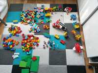 LEGO Duplo mega zestaw klocki, pojazdy, ludziki