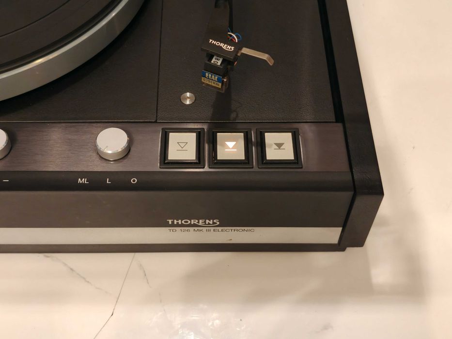 Gramofon THORENS TD 126 MK III ! Wkładka ELAC d796 h30