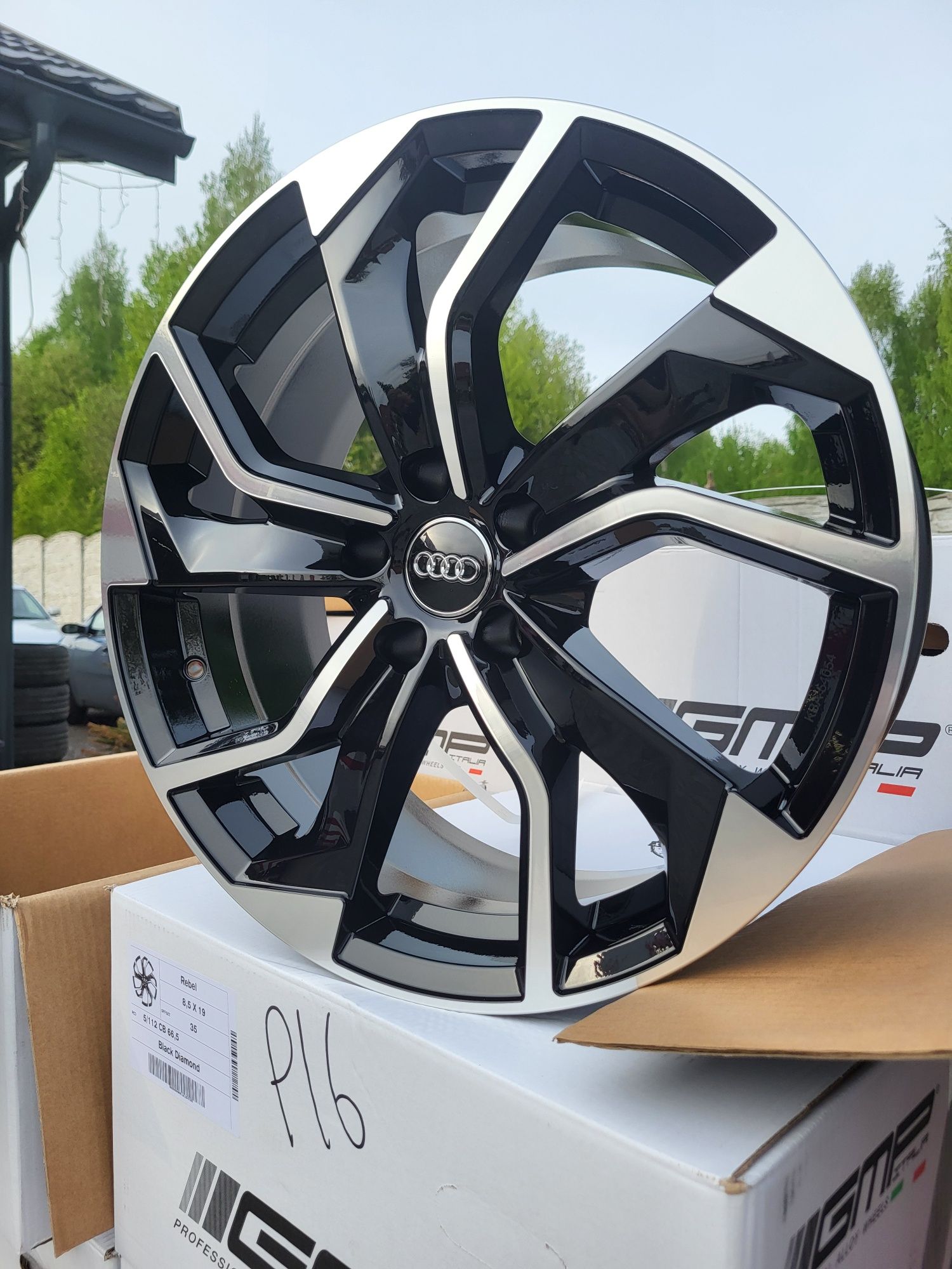 Alufelgi GMP 19" 5x112 ET35 Audi A6 C8 C7 A4 B9 B8 Q5 Q7 FV23% !