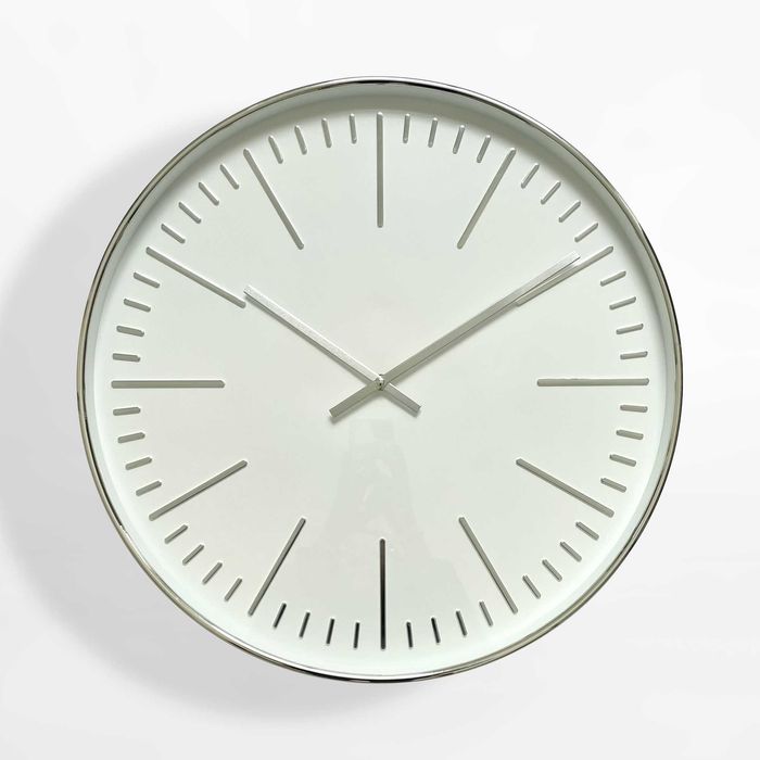 Duży zegar ścienny cichy niesłyszalny mechanizm zegarek na ścianę