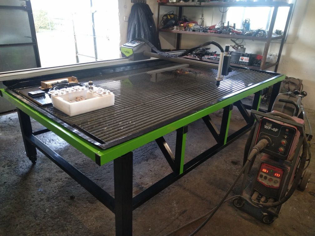 Nowa wypalarka plazmowa cnc ploter plazma wideo