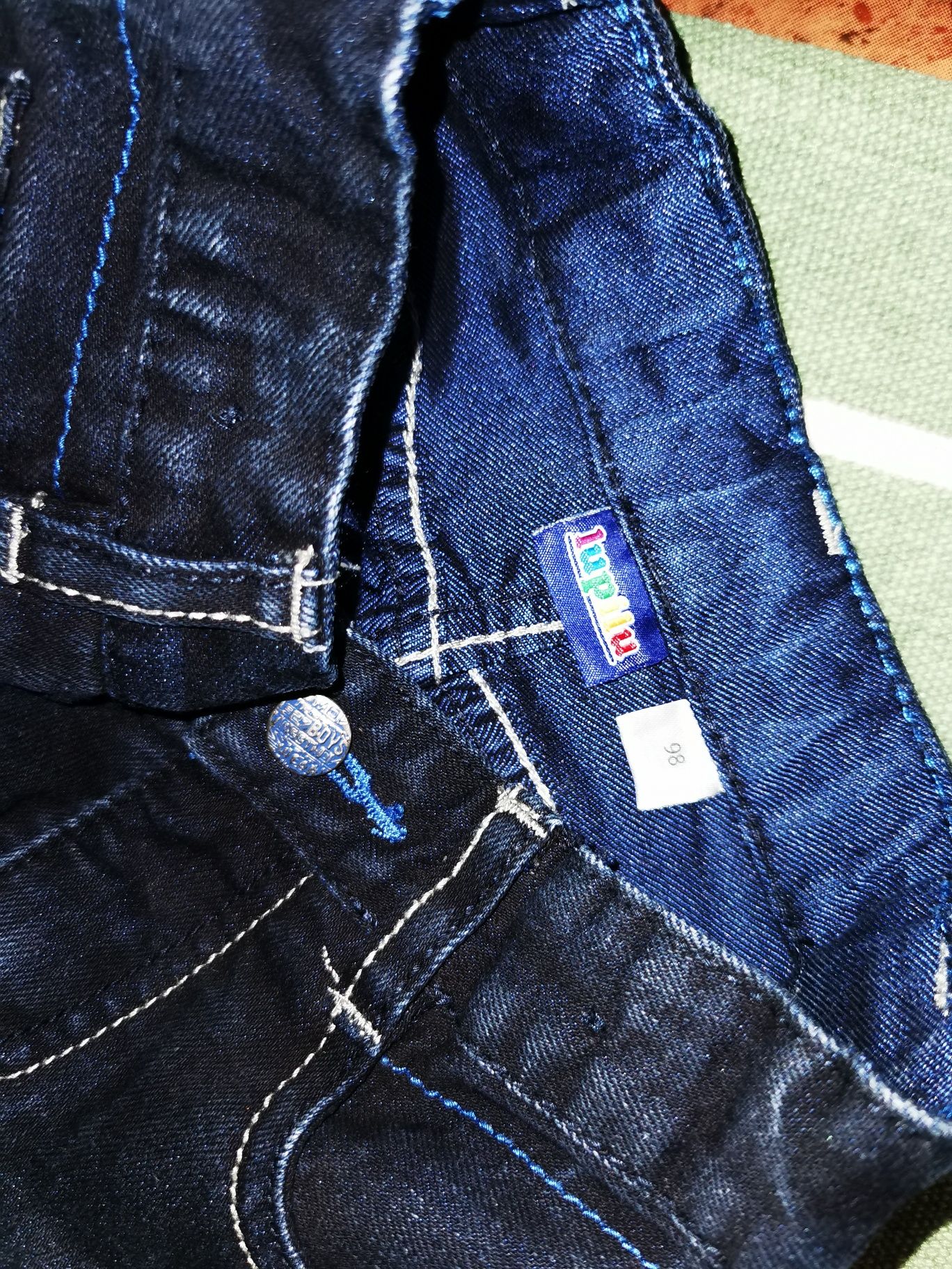 3 pary spodni jeans chłopiec 98cm