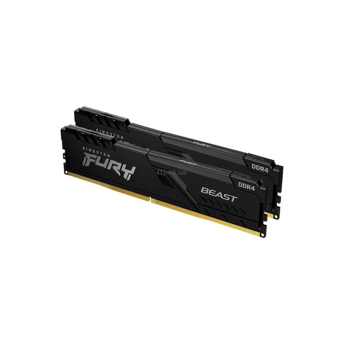 DDR4 32GB (2x16GB) 3200 MHz Fury Beast Black Kingston Fury