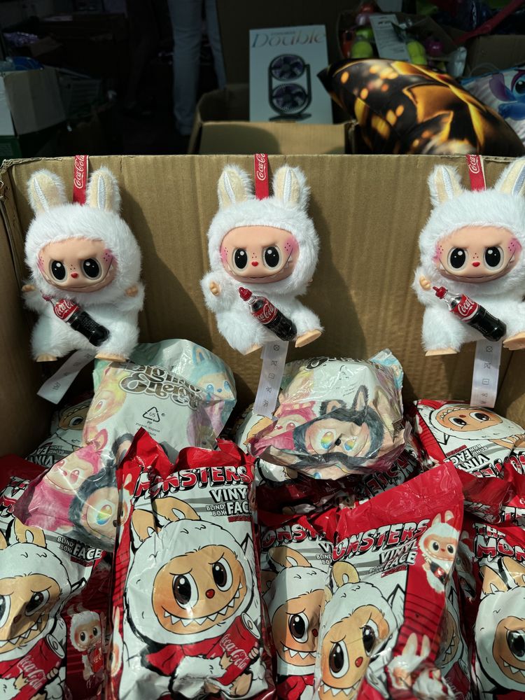 ‼️Лабубу кока кола‼️макдональс, сюрприз сірий. Labubu cola. Оригінал