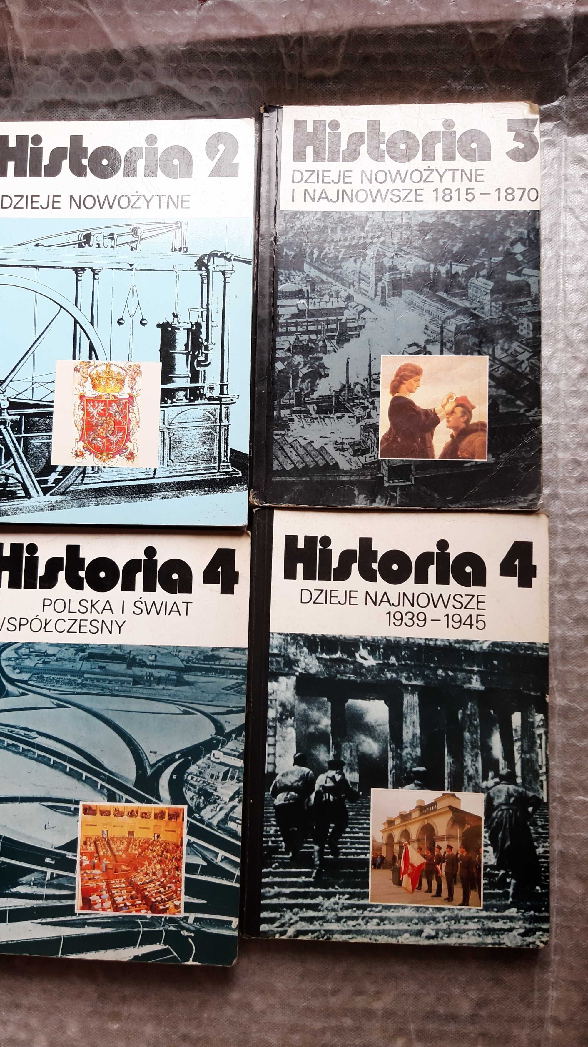 Pakiet 3 podręczników "Historia"  - szkoła średnia