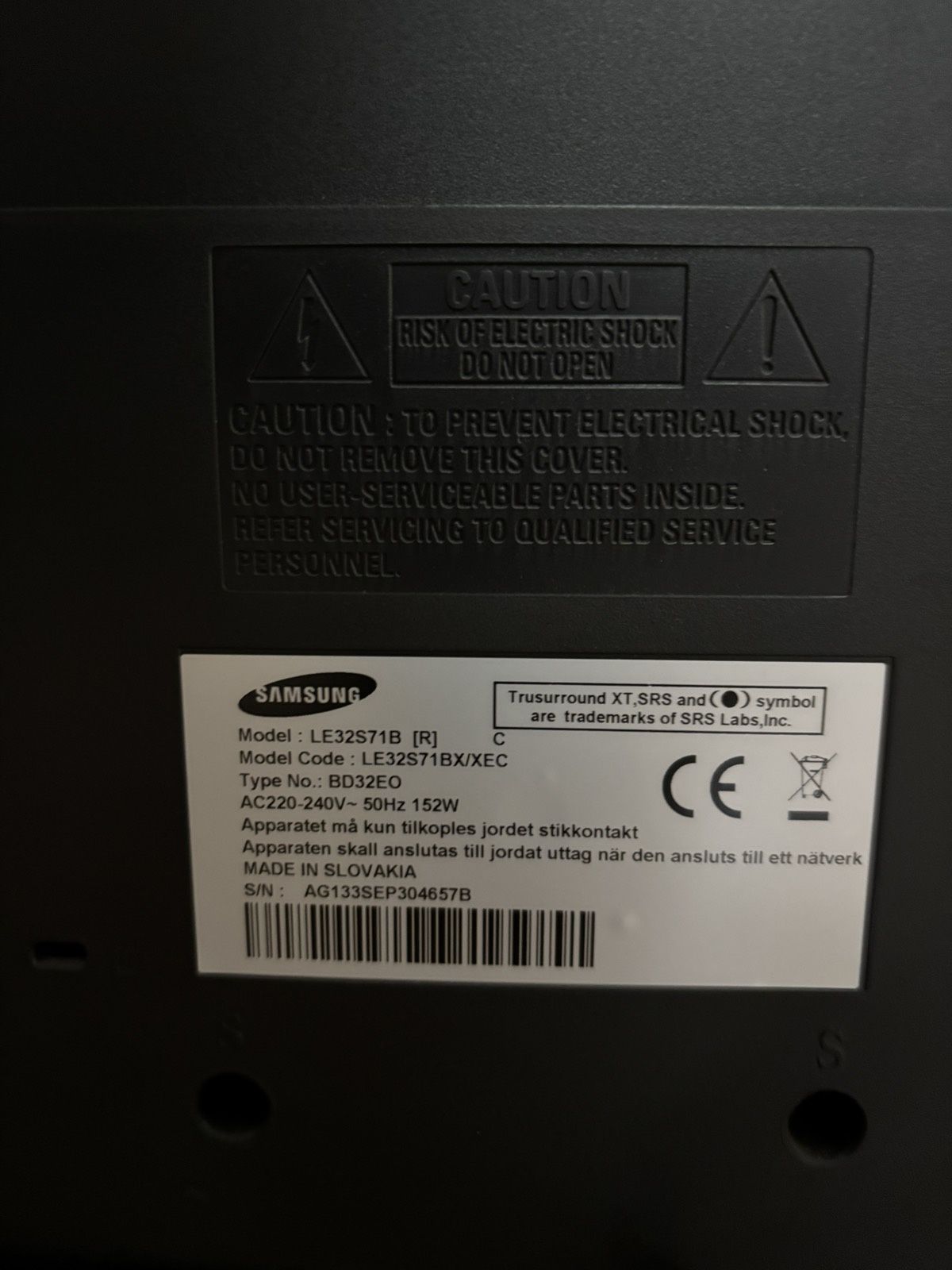 Німецький монітор TV Telefunken.