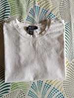Biały t-shirt dziewczęcy rozmiar 140/146. New look