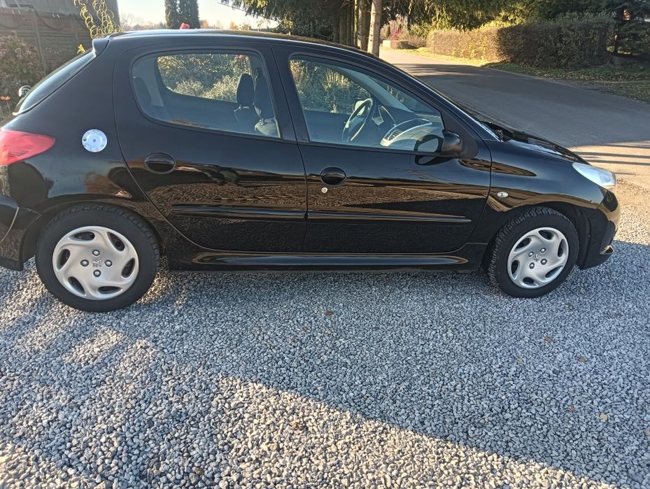 Peugeot 206 Plus benzyna 1.4 niski przebieg 111 tys. Prosto z lawety
