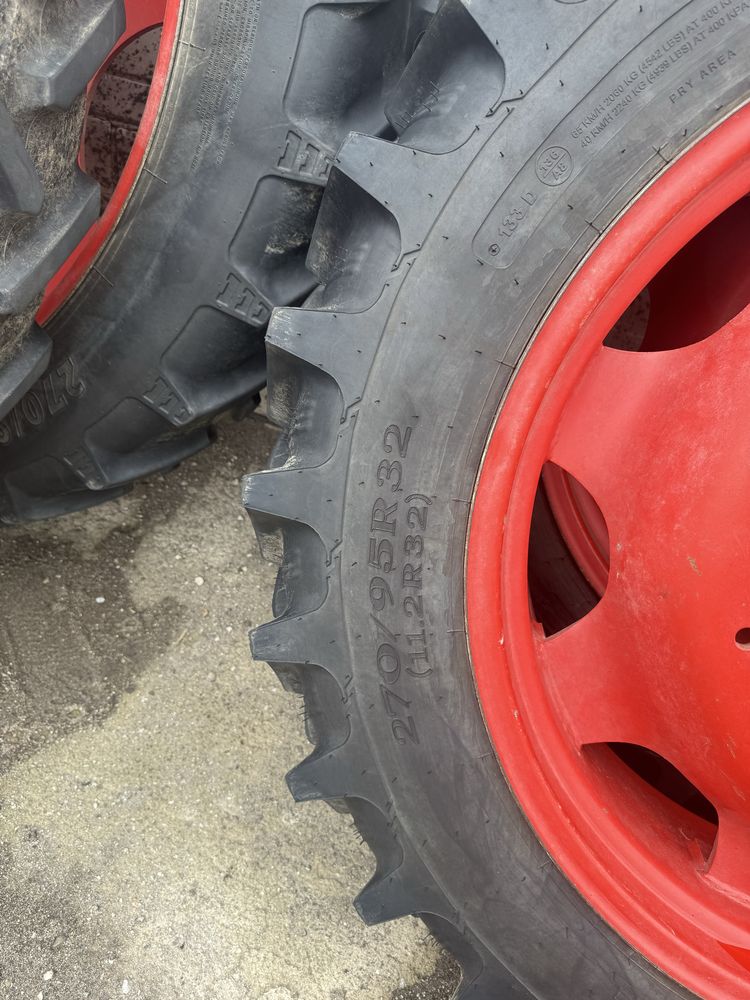 Wąskie koła Fendt 400, 500, com1 700 Grasdorf idealne