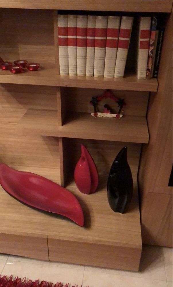 Conjunto completo de sala e quarto de criança, madeira maciça, moderno
