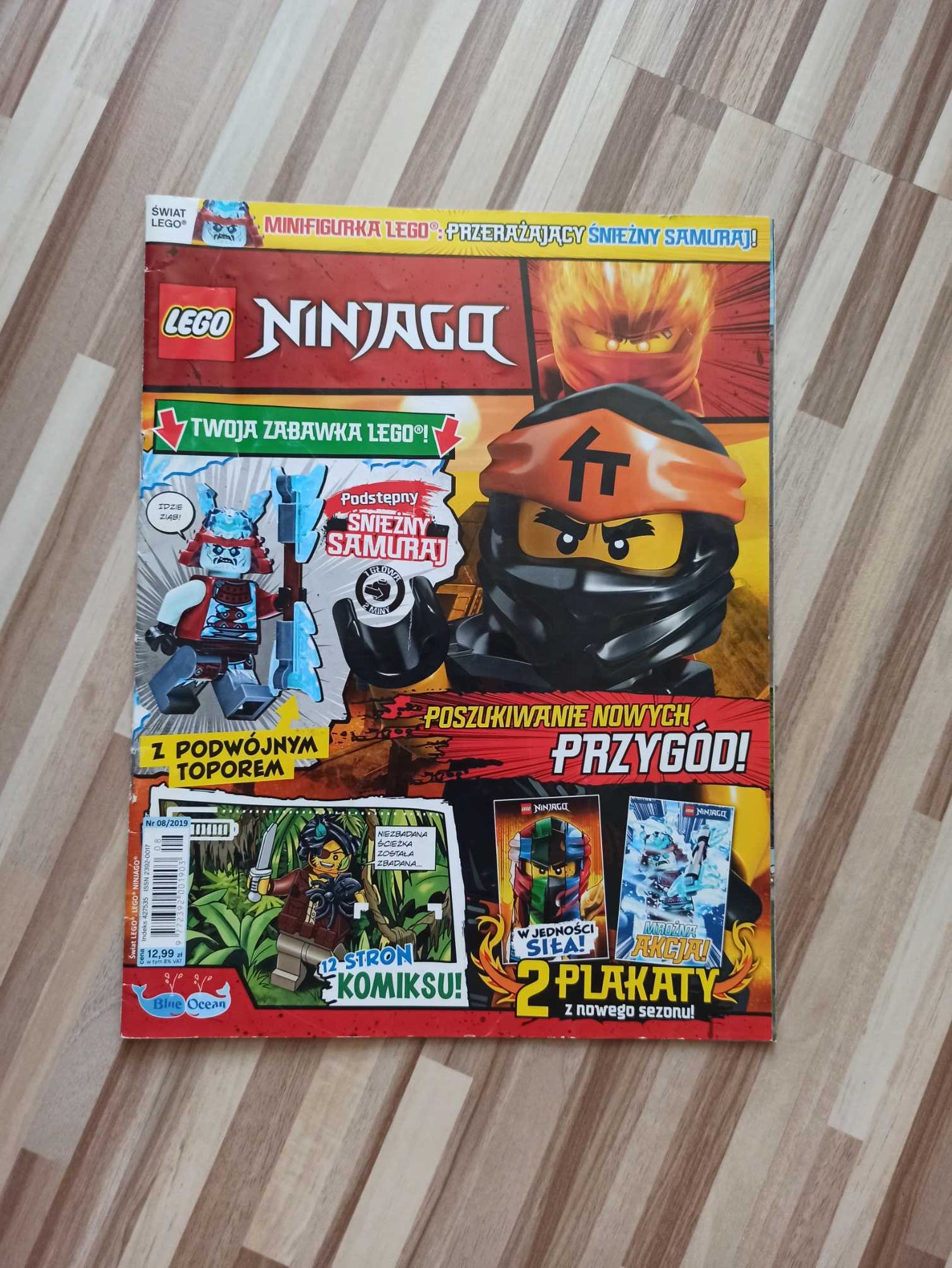 3 komiksy z serii Lego: 2 Lego Ninjago, 1 Lego Dreamzzz