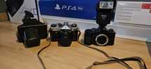 2 Máquina fotográfica antigas - Zenit et + yashica  108