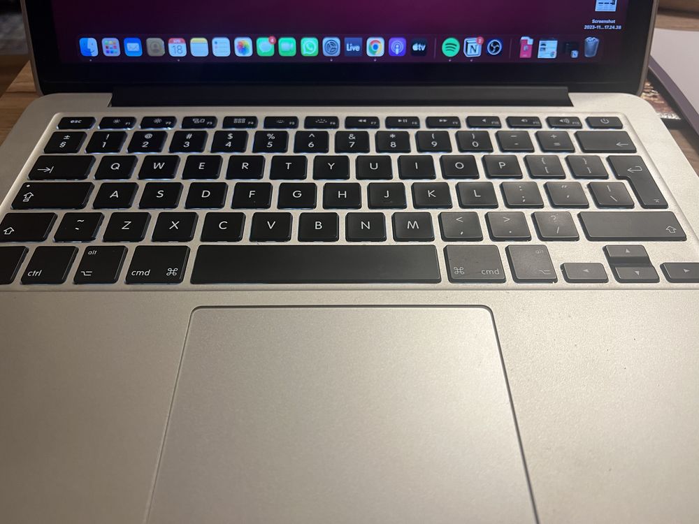 MacBook Pro intel i5 Retina 13inch late2013 sprawny