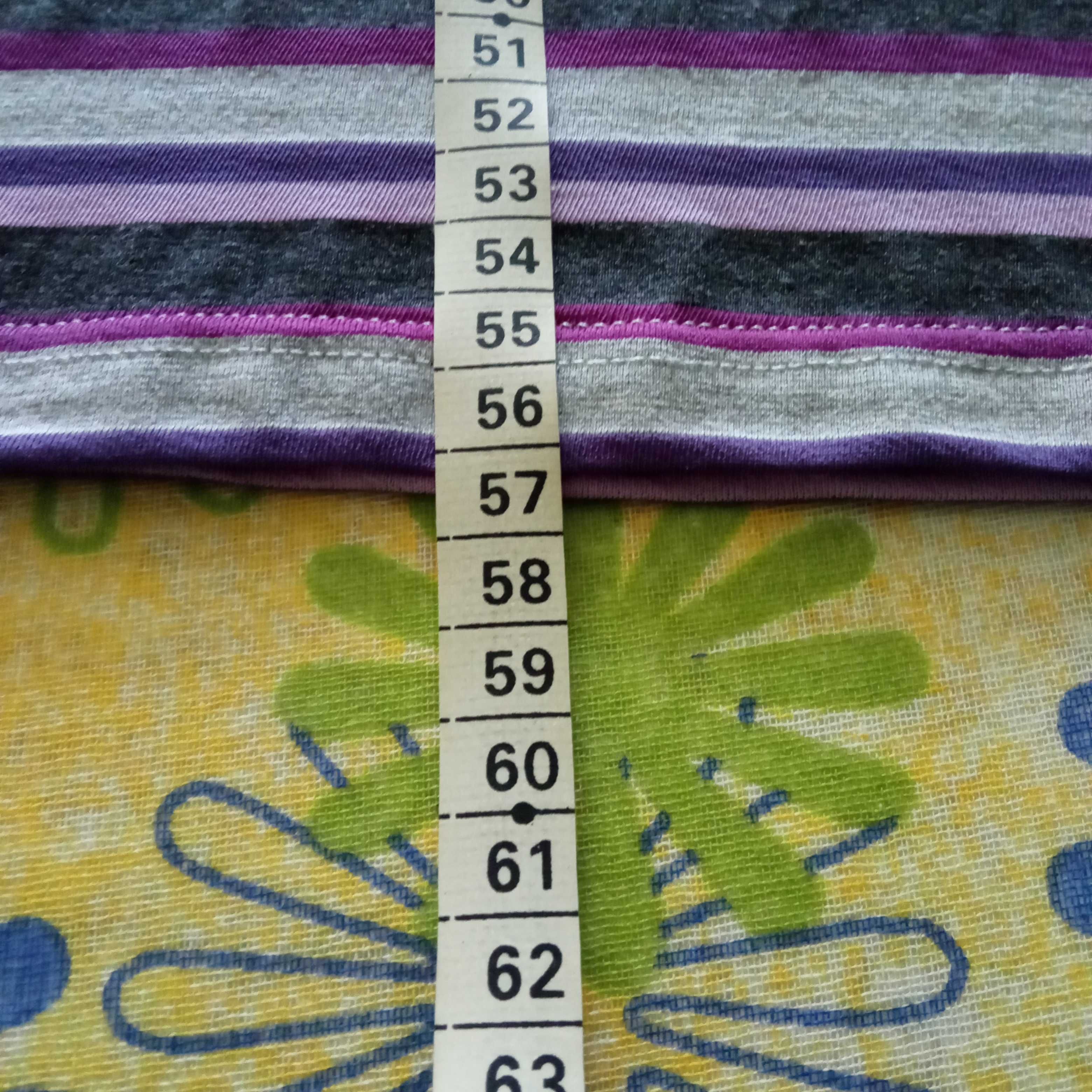 Fioletowa bluzka w paski r. 36