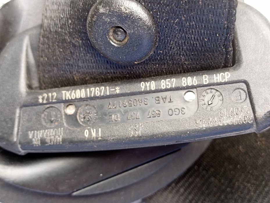 Ремень безпеки задній правий Porsche Cayenne 9Y0 Порш Каен Каєн Порше