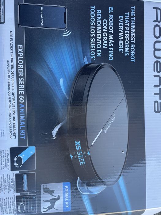 Робот- пилосос ROVENTA у не робочому стані