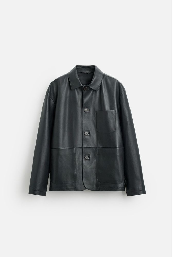 Skórzana kurtka. 100% skóra naturalna. Rozmiar XL. Zara.