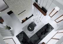 Projekt domu nowoczesnego HomeKONCEPT 13 L salon 110 m2