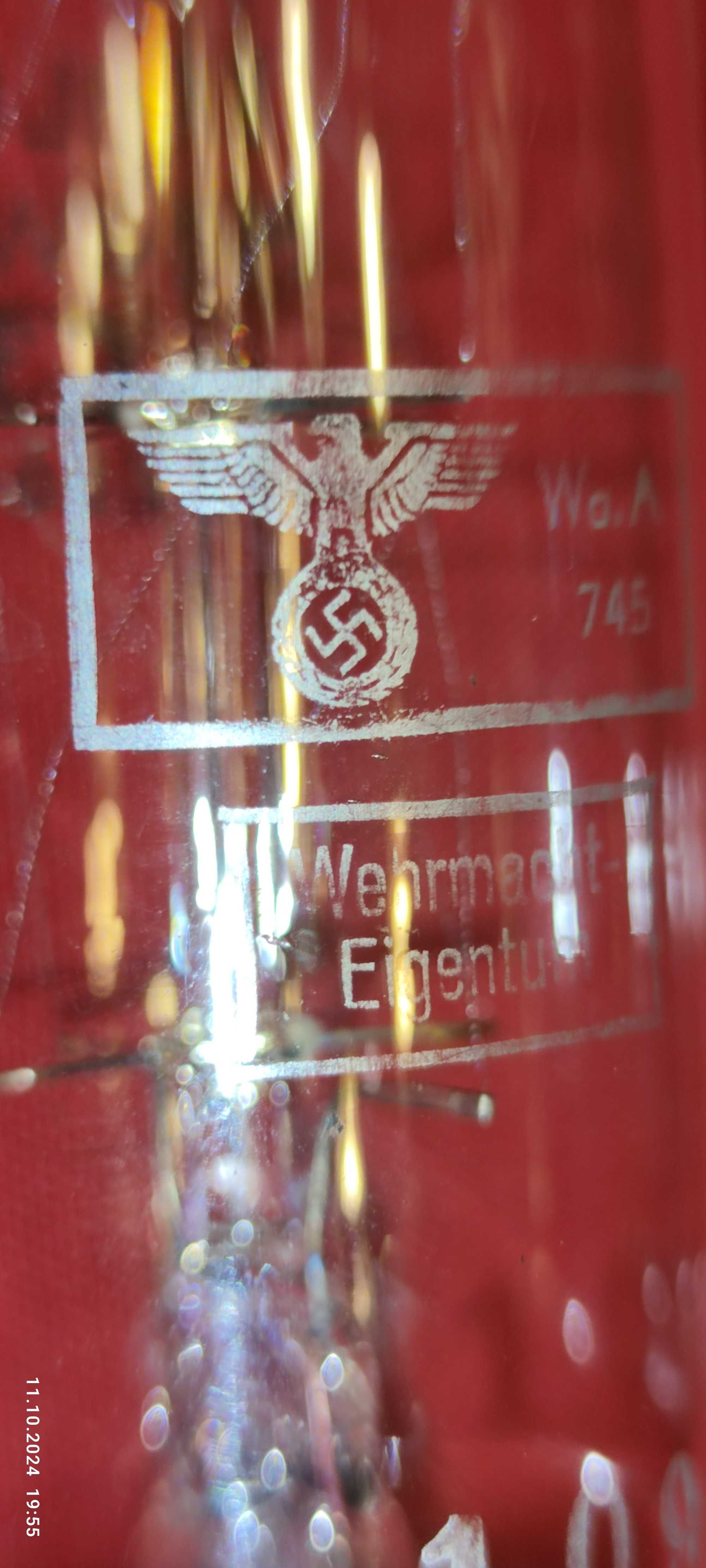 Lampa elektronowa Philips Miniwatt C3 2E6 Wehrmacht Eigentum