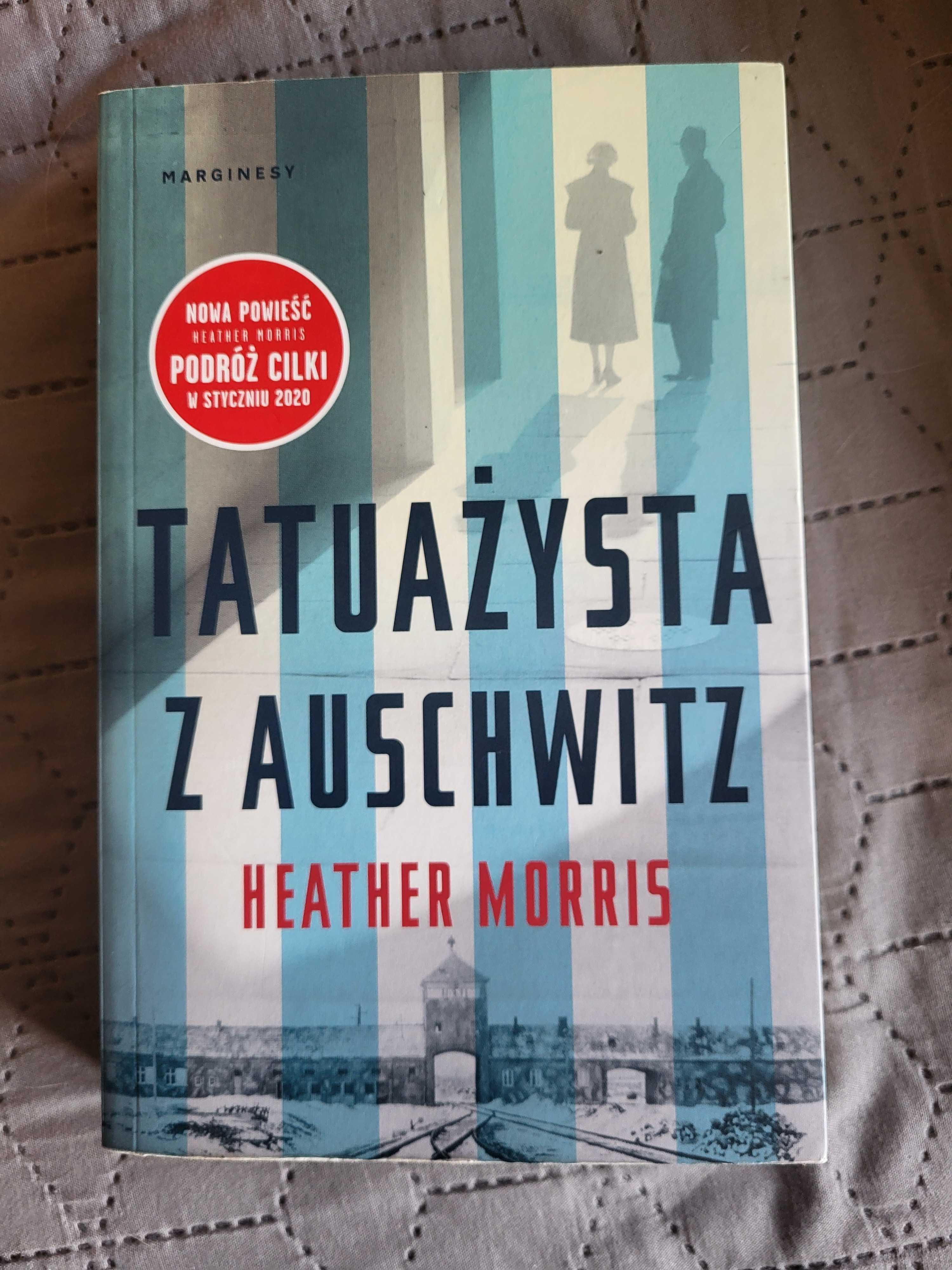 Tatuażysta z Auschwitz książka powieść Heather Morris