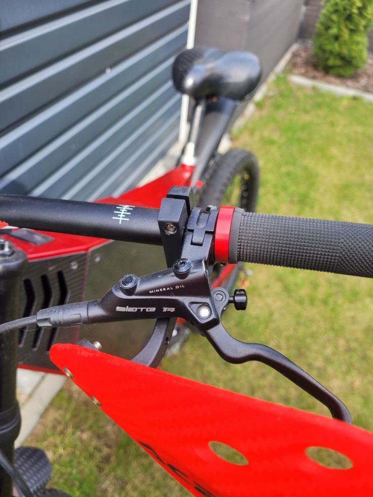 Rower MTB elektryczny projekt hydraulika