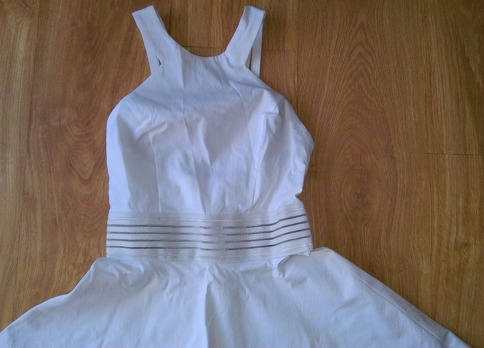 Sukienka biała Asos 36/S nowa