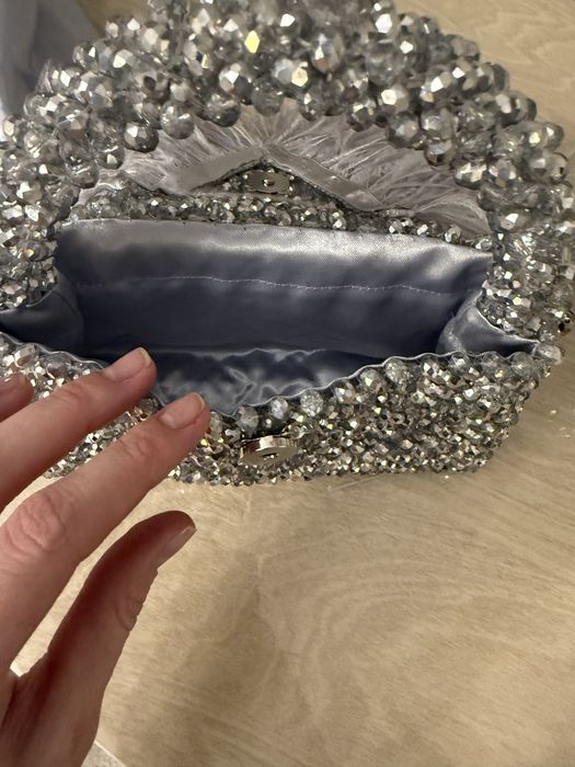 сумочка вечірня з бісеру