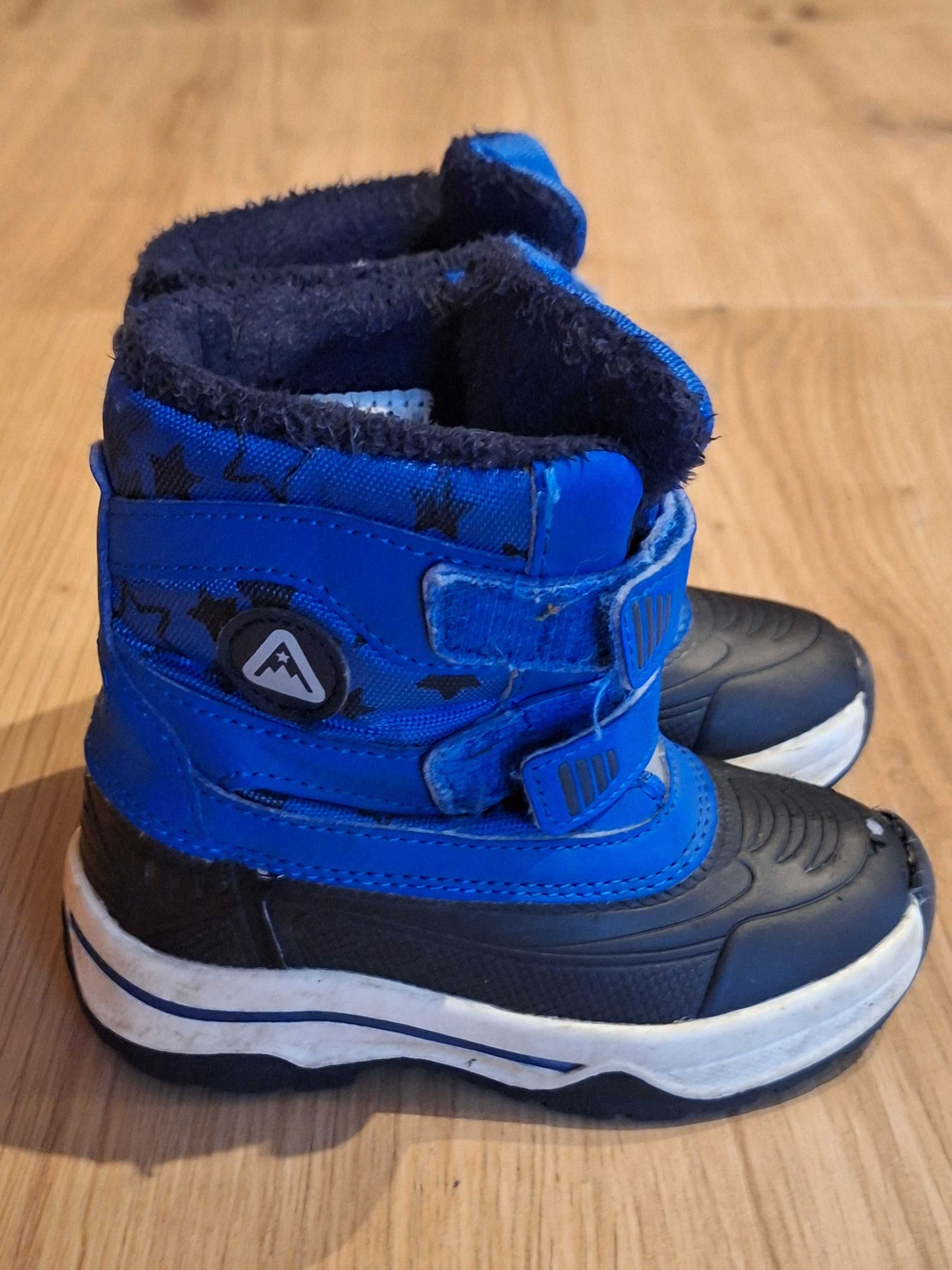 Buty zimowe dziecięce ocieplane Lupilu (Lidl) rozm. 23
