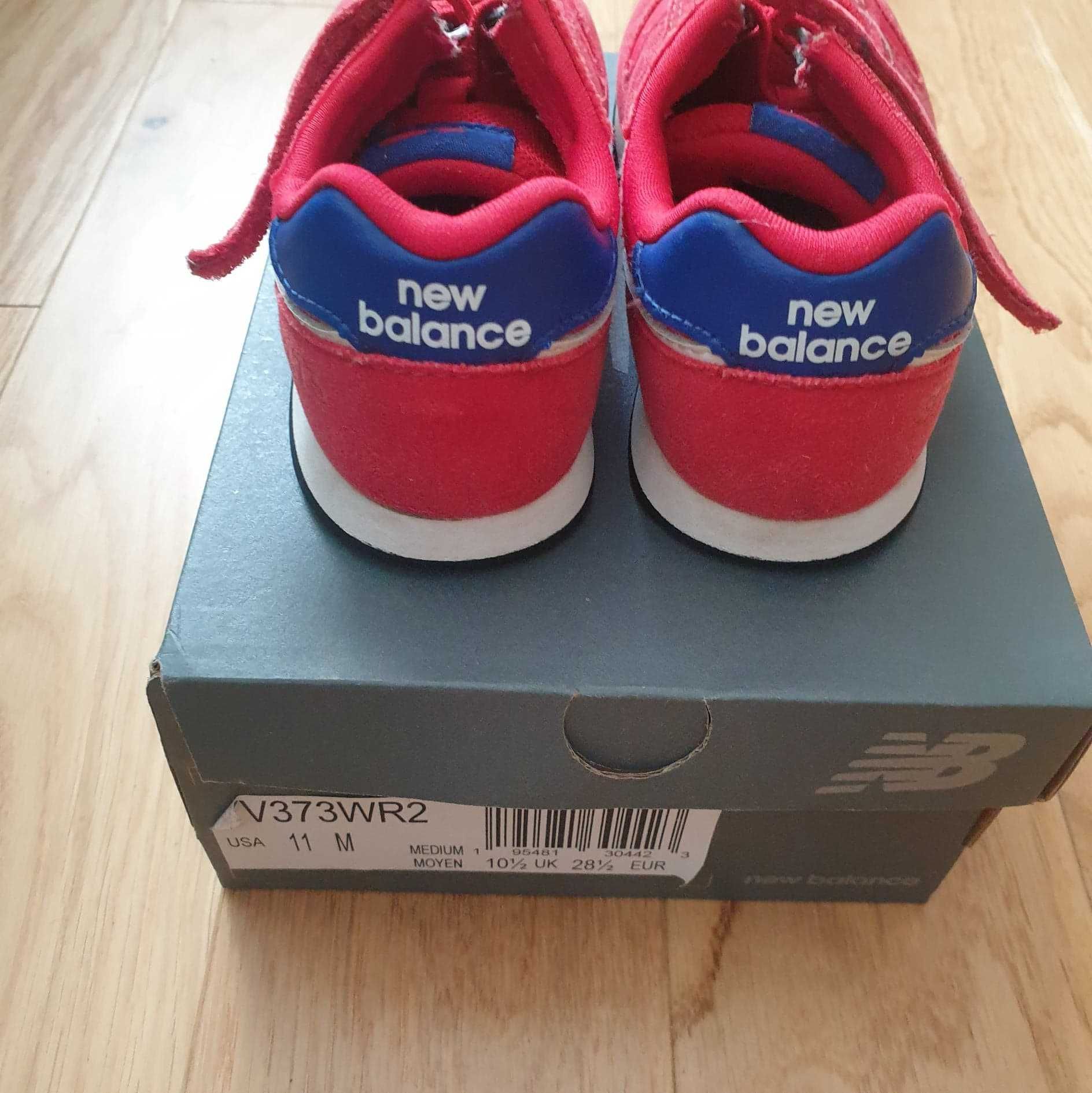 Buty chłopiece/uniseks New Balance model 373  rozmiar 28,5