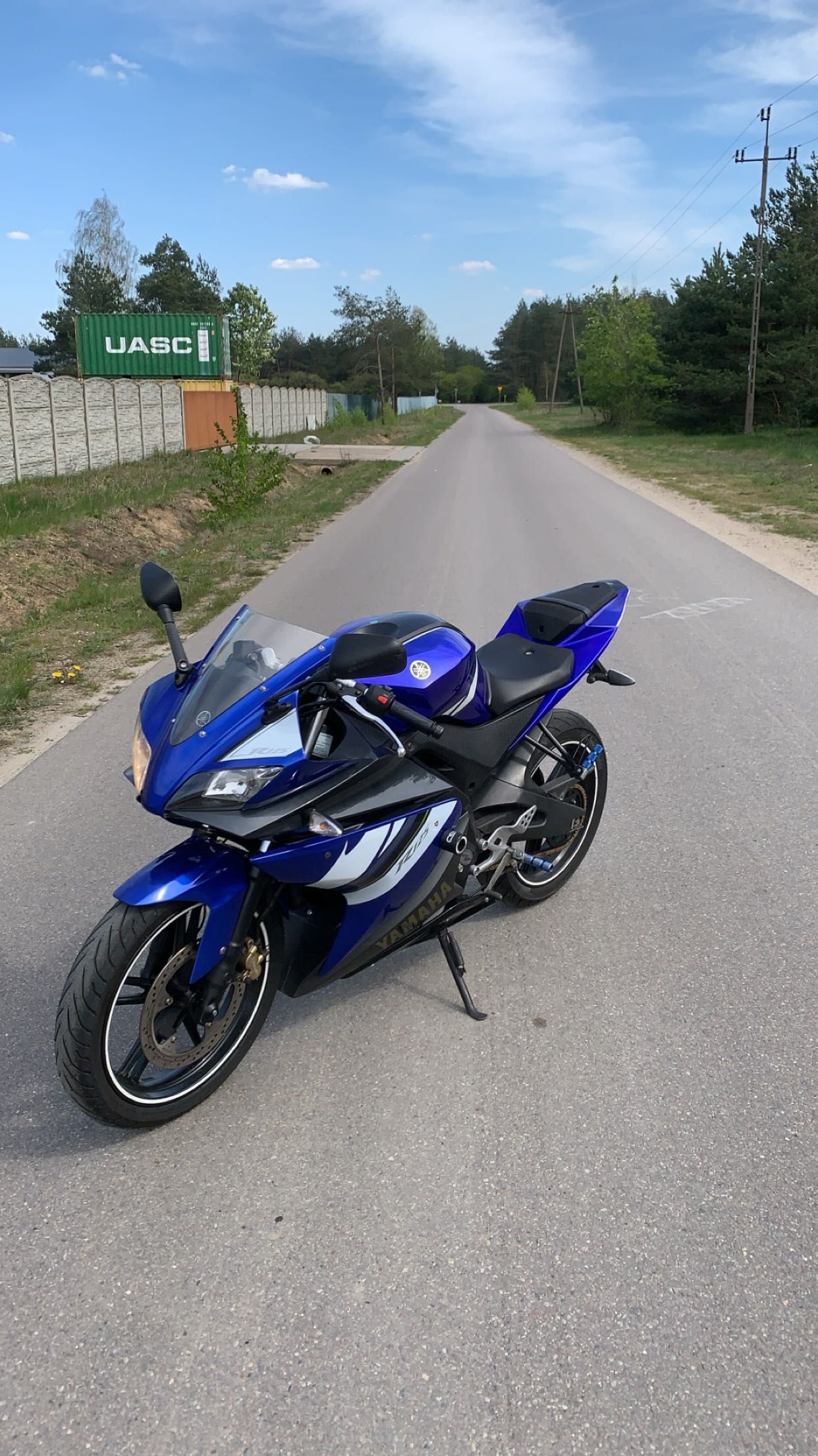 Yamaha yzf-r 125 przygotowana do sezonu