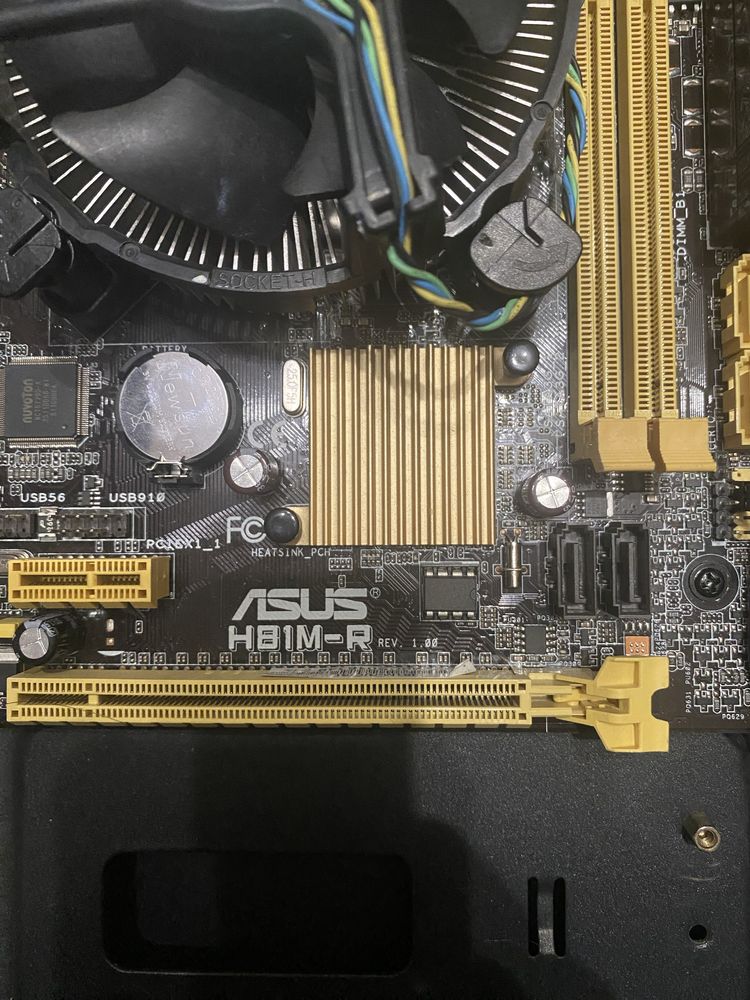 Intel core i5 4460, asus h81m-r