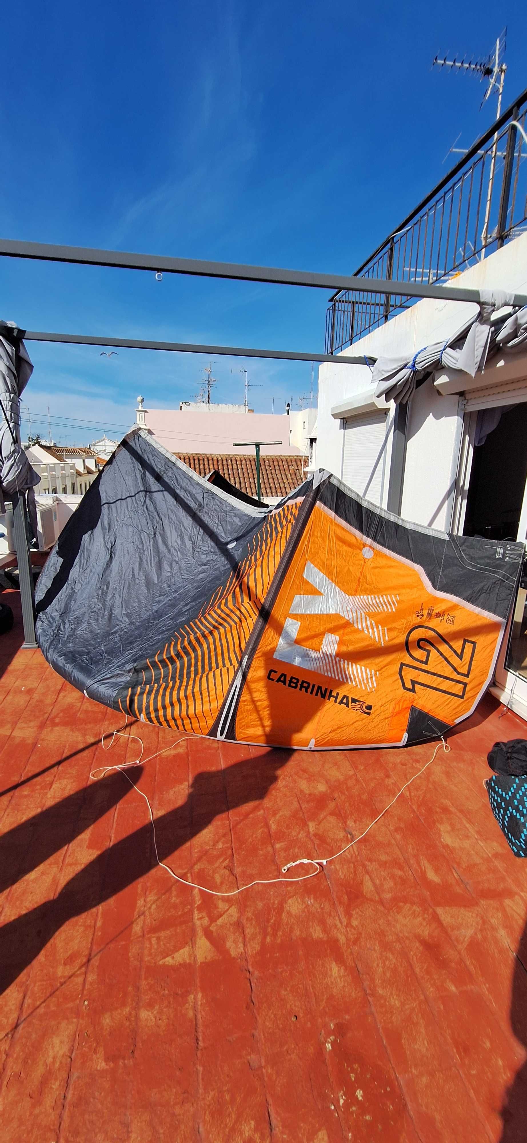 Equipamento completo de kite - Cabrinha FX