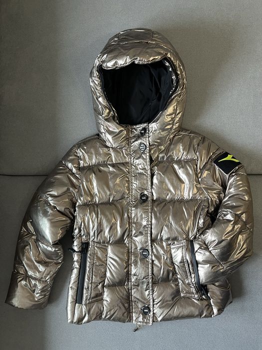 Зимова стильна фірмо куртка Diadora для дівчинки