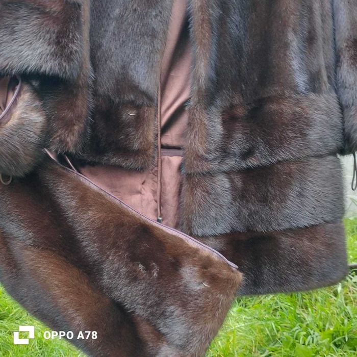 ШУБА норкова-коричнева