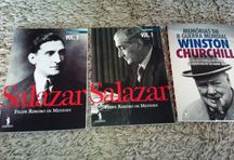 Conjunto de três livros, Salazar e Winston Churchill