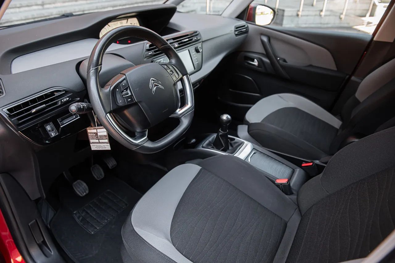 Citroën C4 Picasso 1.6B 120Ps Klimatronik Bluettoth 7 FOTELI Bezwypadkowy 1 właściciel