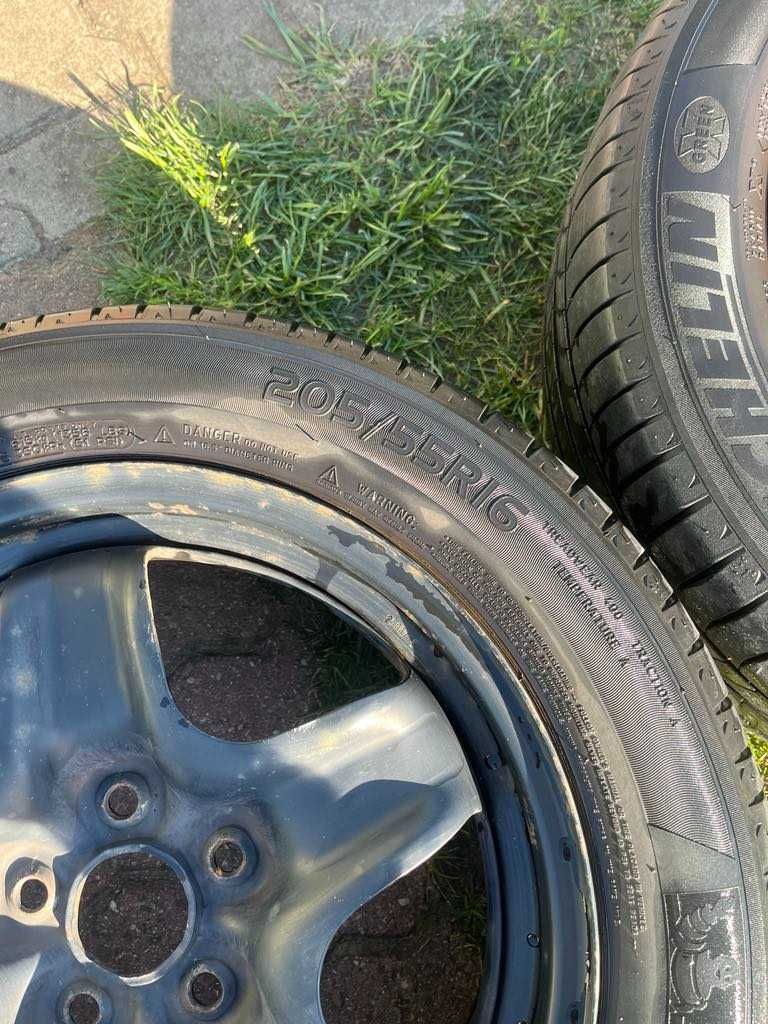 Felgi z oponami 16 stalowe 5x105 do Opel Astra J,K, Cruze z czujnikami