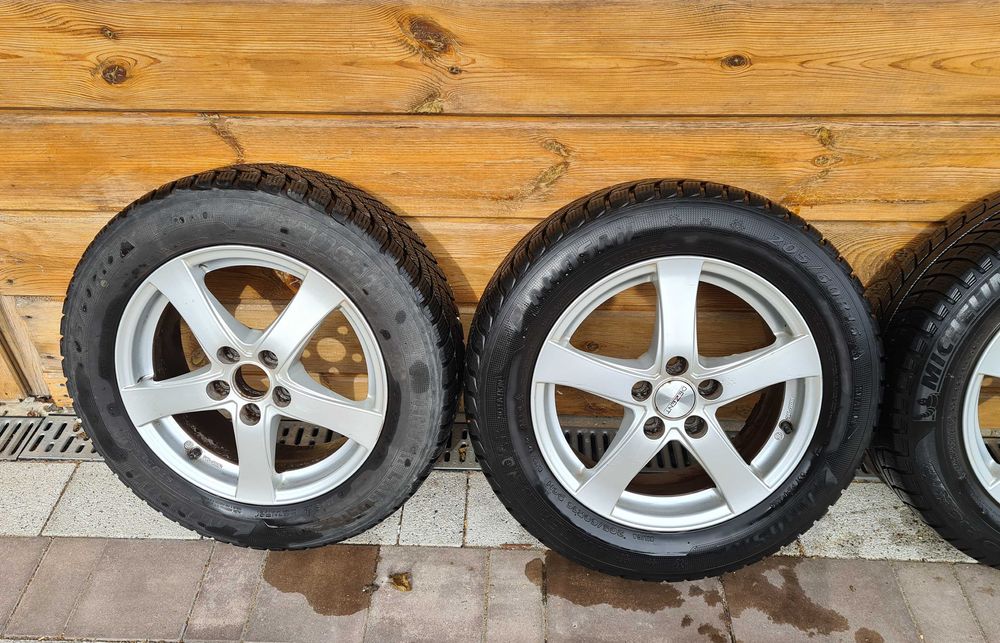 Koła Zimowe Alufelgi Opony 205/60R16 / Ford C-Max Focus Kuga Mondeo