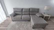 Sofá com chaise longue