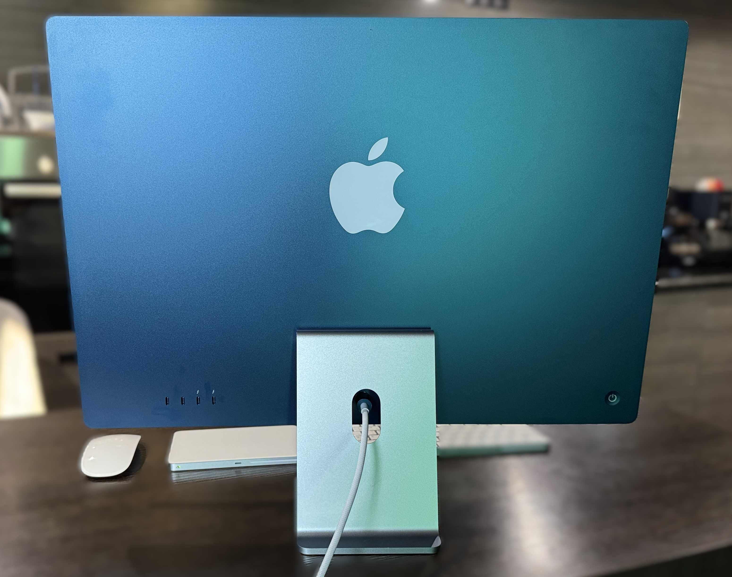 Моноблок Apple iMac 24" М1 4.5К 7 ядер GPU 256 GB Blue Новый на 99%