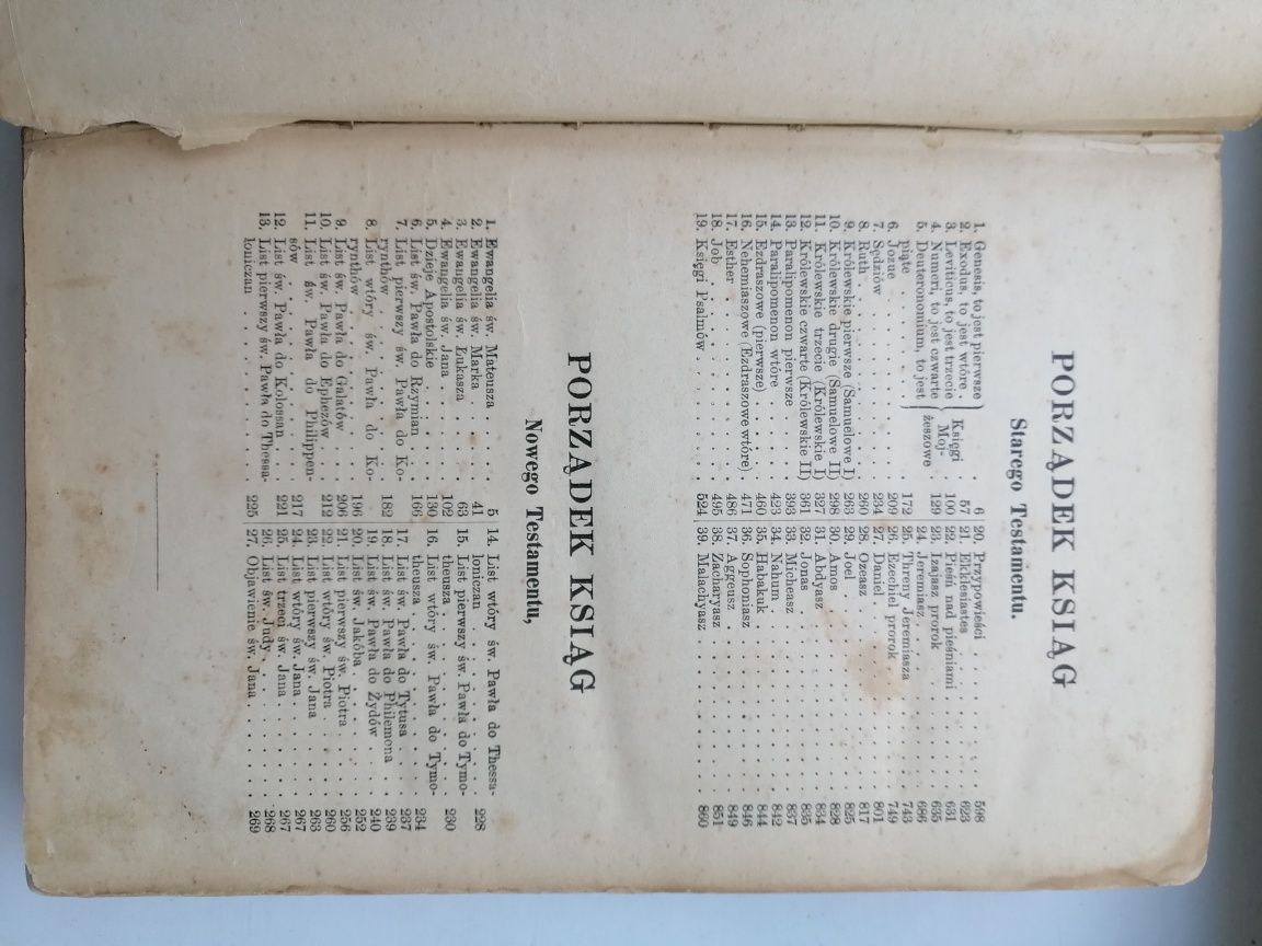 Библия на польском языке,  1898г. Редкая.