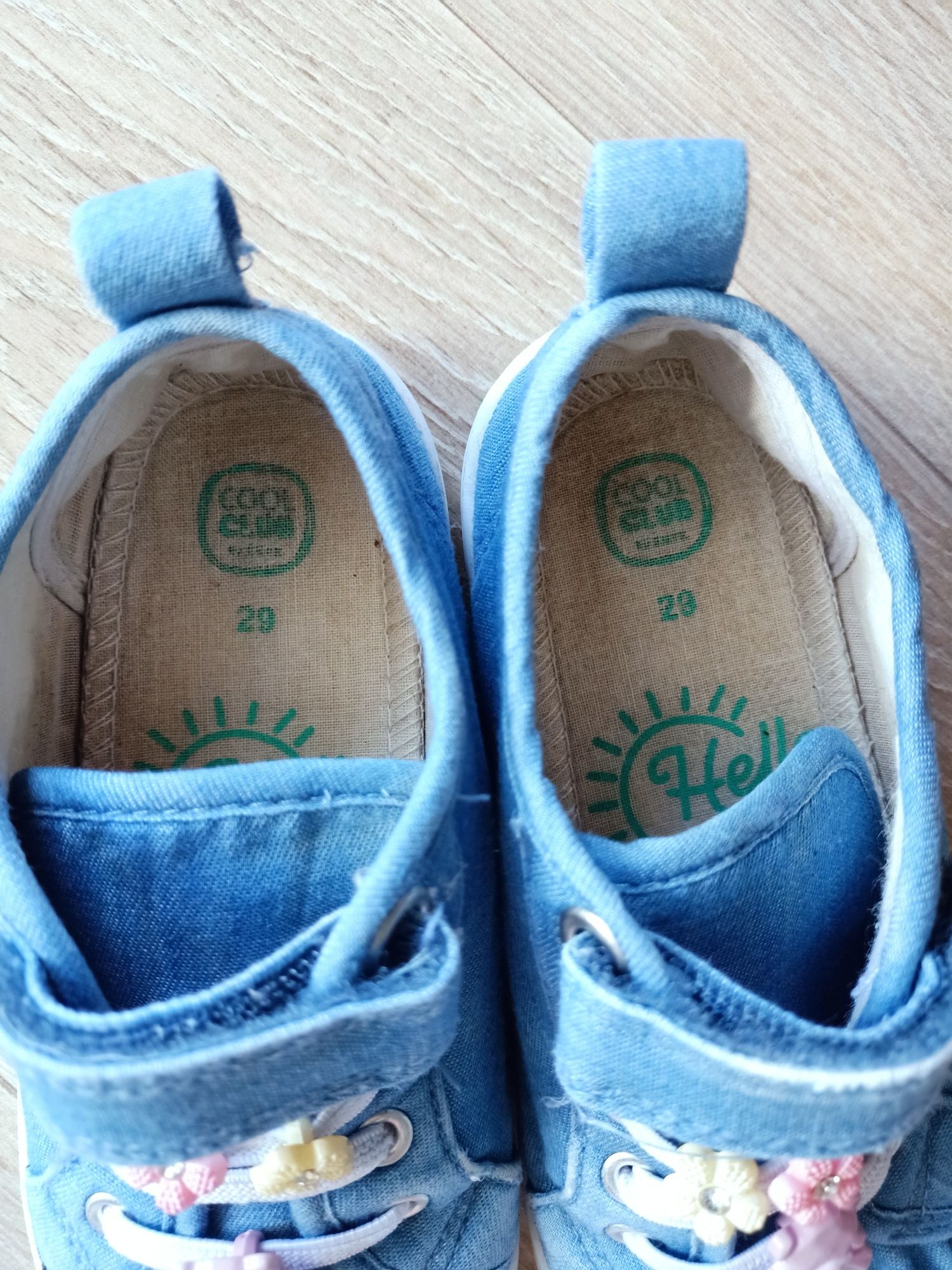Trampki dziewczęce denim 29