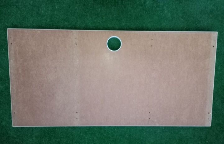Blat Biały mat biurko/ pod umywalkę 105,3 x 50,2 x 3cm