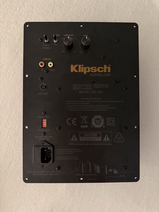 Wzmaczniacz elektronika Klipsch R115sw SPL150 R120sw SPL120